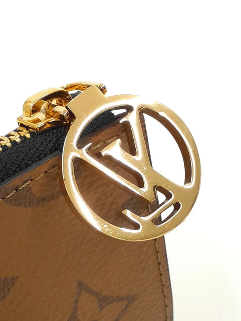 Louis Vuitton Monogram Reverse Porte Cartes Romy Card Case - Picture 5 of 5
